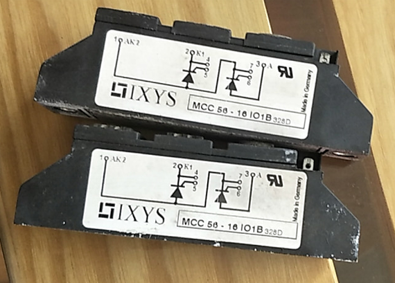 Thyristor kép IXYS MCC56-16IO1B (IXYS MCC 56/16)0